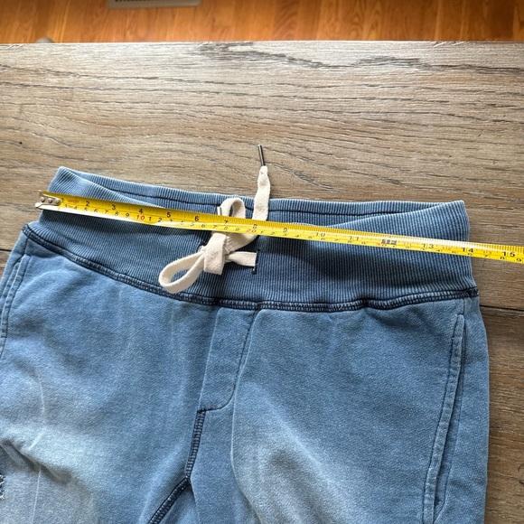 NSF Blue Distressed Joggers - Picture 8 of 8